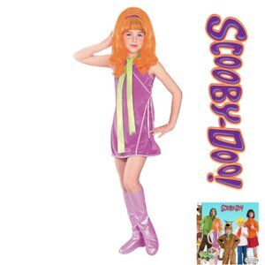 Girl's Scooby Doo Daphne Costumes NWT 🆕SHIPS FAST😮‍💨⚡🚚